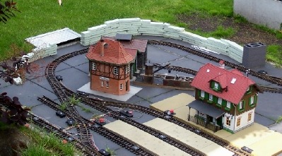 Brückenauffahrt
